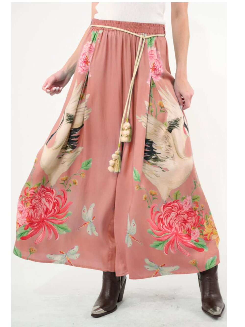 NWT Aratta The Legend Of The Crane Pants in Rose